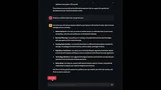 Demo video of Startup Assist - Custom chatbot using Open AI Assistants API and streamlit