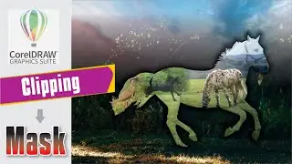 Clipping mask in corel Draw | kr graphics world |  #clippingmask #mask #coreldrawtutorial #design