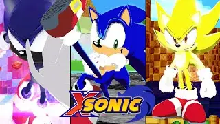 Sonic X with 3D Models! (Sonic Robo Blast 2)