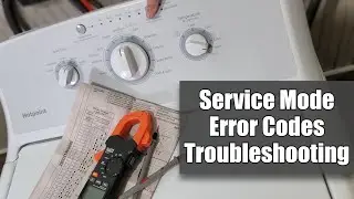 Hotpoint Washer Troubleshooting, Error Codes, and Diagnostics