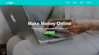 Website Design Tutorial: Creating a Landing Page with HTML and CSS