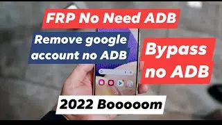 Samsung FRP Bypass 2022 Android 11 No Need ADB Enable No Backup #FRP No ADB | Samsung A12 FRP UNLOCK