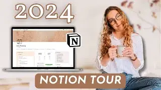 My 2024 Notion Setup & Tour ✨ | task management, meal planning, budgeting & more!