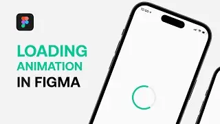 How to create Loading Animation in Figma | Design Spinner