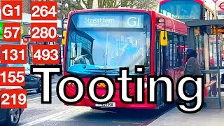 Bus Compilattion EXTRAVANZA 4 TOOTING HIGH STREET LONDON 1 February 2022