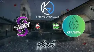 [ ⚡ ] kTVCSS: SPRING OPEN 2024 | GRAND FINAL | BO5 | MAP5 🎲 SFB VS KPAПИVA 🎲 de_inferno [ 11 / 17 ]