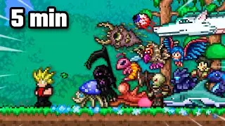 ME PASO TERRARIA PERO APARECEN  ENEMIGOS RANDOM!!! | #UNCLOK