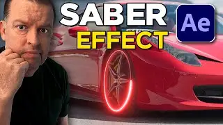 Use the FREE saber plugin to make this AWESOME effect using After Effects EASY Tutorial