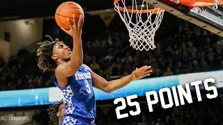 Tyrese Maxey Full Highlights 2.11.20 Kentucky vs Vandy - 25 Points!