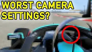 What Happens When You Use The WORST POSSIBLE CAMERA SETTINGS In F1 2021..