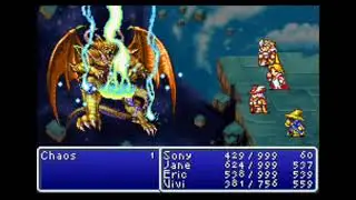 FINAL FANTASY FINAL BOSS & ENDING GBA VERSION!