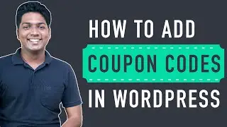 How to Add Coupon Codes in WordPress (woocommerce)