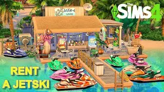 Mobius Rent a Jetski ⛱️ Sims 4 Speed Build