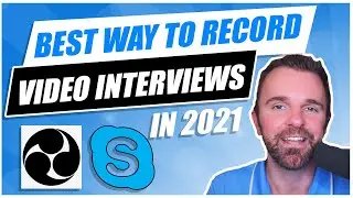 🔴 Record Video Interviews with OBS x Skype ✔️ Best Way To Record