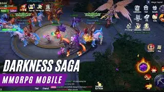 Darkness Saga | MMORPG- Gameplay (Android, iOS) - Part 1