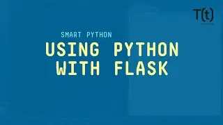 Creating a simple web app with Python and Flask