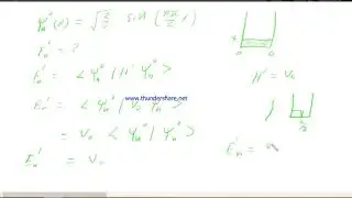 first order theory or first order correction to the energy  griffiths book chapter 6