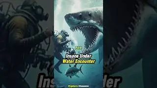 Insane Underwater Encounter In The Ocean #joerogan #fish #shark #shorts