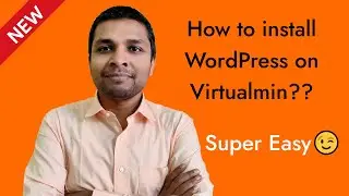 How to install WordPress on Virtualmin .