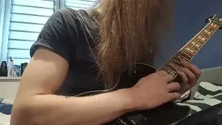 The Ritual Aura - Ectoplasm (guitar solo cover)