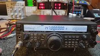 Yaesu FT847 clear out, as new in boxes, 2 more, just unreal condition, and this one's heading to VK7