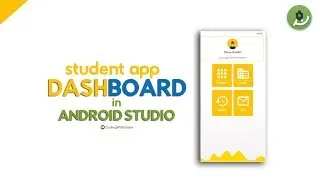 Student App Dashboard Android UI Design | XML UI Design | Android Material Design