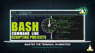Linux Command Line Interface Basics and BASH Scripting Projects| Master the Terminal in Minutes!