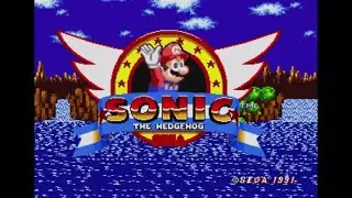 Sonic Hack Longplay - Mario in Sonic 1 (Somari)