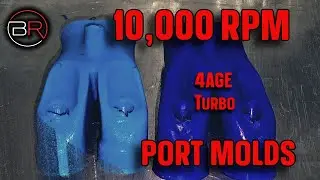 10,000 RPM 4AGE Port Molds and porting. #portingpolish #4age