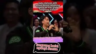 Bootcamp lagu peserta X Factor ciptaan Adit langsung pada hafal