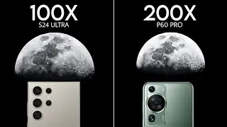 Samsung Galaxy S24 Ultra vs Huawei P60 Pro Zoom Test