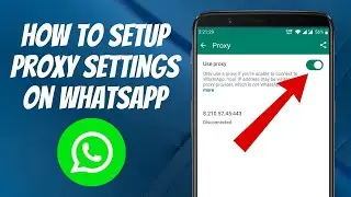 How to Setup Proxy Settings on WhatsApp | NEW UPDATE (2024)