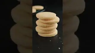 ONLY 3 Ingredients Butter Cookies