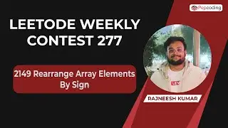 Rearrange Array Elements by Sign | Leetcode 2149 | Weekly Contest 277 Solution | Java