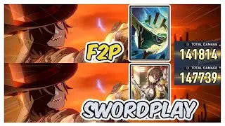 Boothill F2P Lightcone Stellar Sea vs Swordplay Damage Comparison - Honkai Star Rail