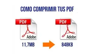 Cómo comprimir PDF o reducir de tamaño un PDF