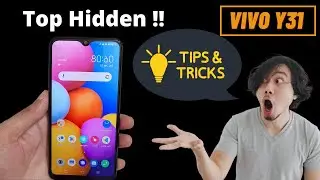 Vivo Y31  Tips & Tricks  ⚡️ | TOP - Hidden Features 😱  😱  | NEW 2022 |🔥🔥