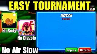 ASTD TOURNAMENT MODE SOLO (No Broly/No Diavolo) | All Star Tower Defense Roblox