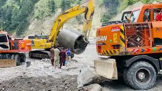 Running a Komatsu PC300 Excavator