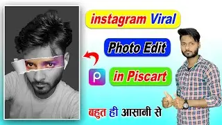 Viral Photo Edit In Picsart 2024 | Mobile Se Photo Edit Kaise Kare