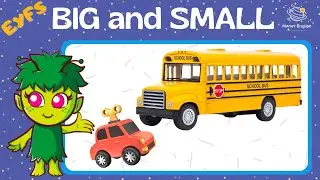 Learning Big and Small: Fun Size Comparison for Kids! |  EYFS | Kindergarten Lessons