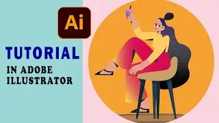 How to Design a character from start to finish - Adobe Illustration tutorial.