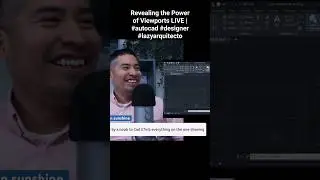 Revealing the Power of Viewports LIVE | #autocad #designer #lazyarquitecto
