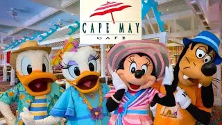 Cape May Cafe: A Beachy Breakfast with Disney Friends