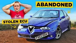 I Bought An Abandoned Alfa Romeo 156 GTA!
