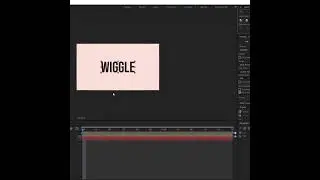 Wiggle Text Animation In After Effects 