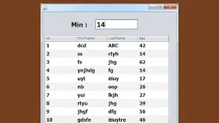 Java Tutorial - How To Get The Minimum Value From JTable Column Using Java [ With Source Code ]