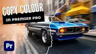 How to COPY Color Grading From ANY VIDEO In Premiere Pro | Tutorial 2024