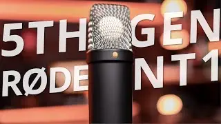 NEW RØDE NT1 5th Generation XLR and USB Microphone Review / Test (32 bit float!!!)