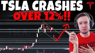 TESLA Stock - TSLA Huge 12%+ Crash! Whats Next?